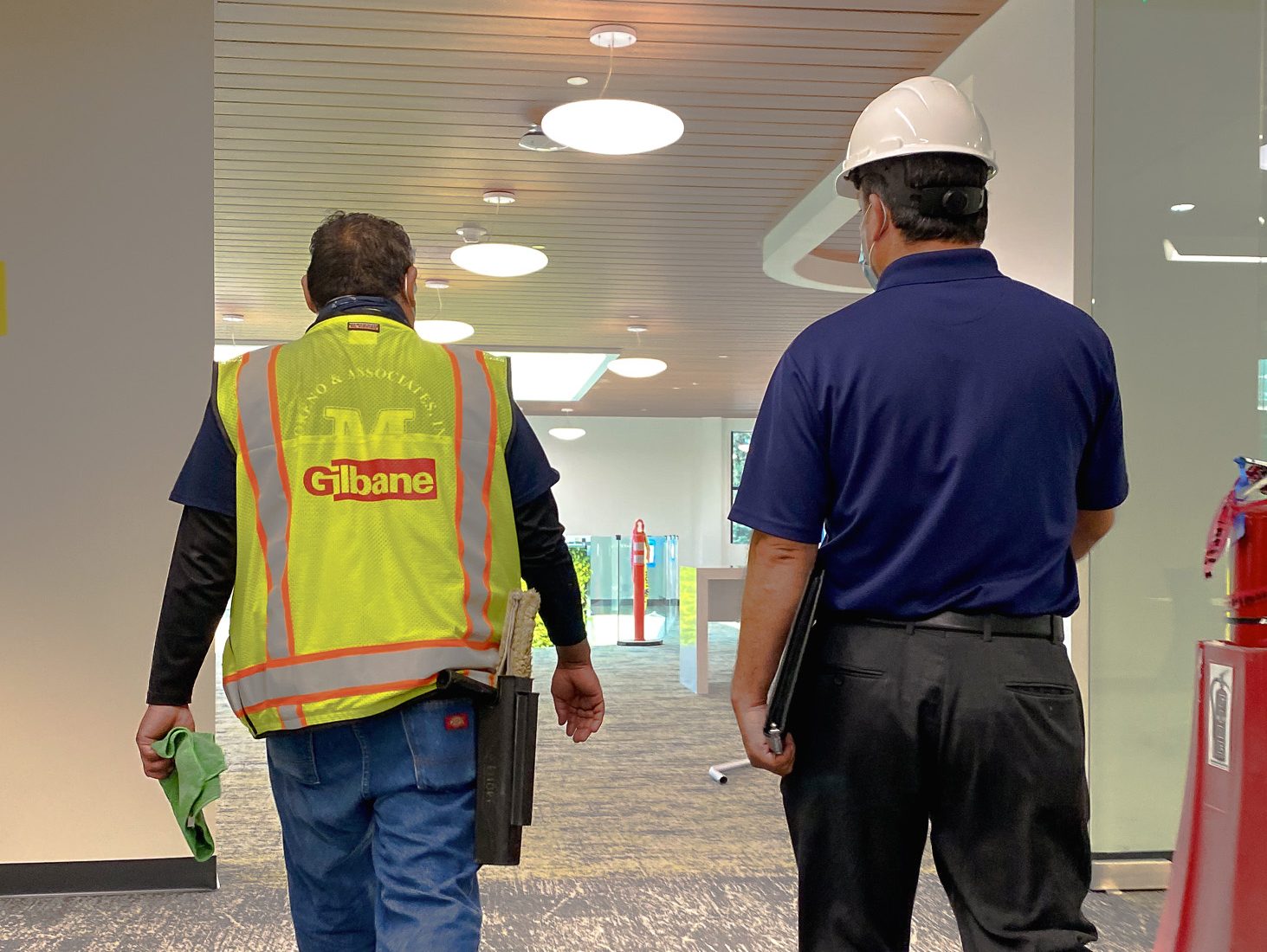 Construction cleanup